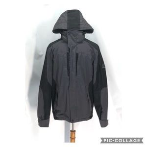 Zero Xposur hooded Ski Jacket Gray size Small